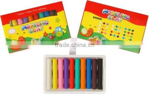 Non toxic colors plastine modeling clay