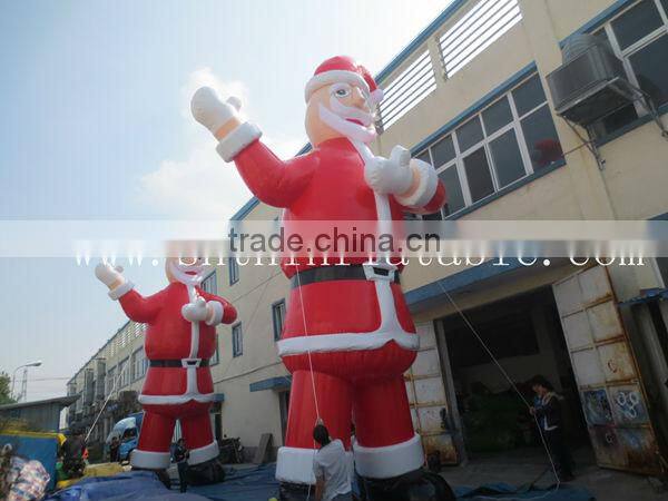 inflatable santa/outdoor inflatable santa for advertising