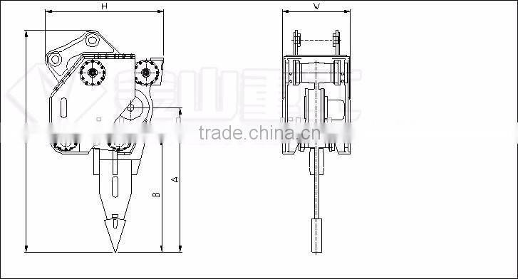 high frequency excavator vibro ripper for sale at competitive price