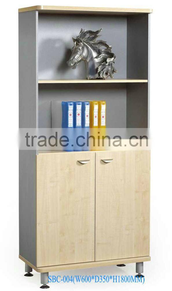 glass door book case /book cabinet