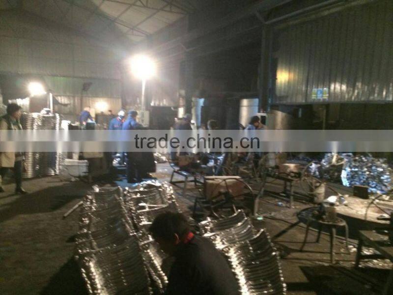 Antique Copper Design Outdoor Cast Aluminum Swivel Bar Stool Patio Furniture