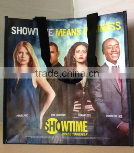 2016 China experienced factory supply colorful printing pp woven bag