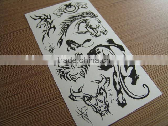 2015 hot selling tattoo sticker,temporary tattoo sticker,Eco-friendly Non-toxic Gold tattoo sticker