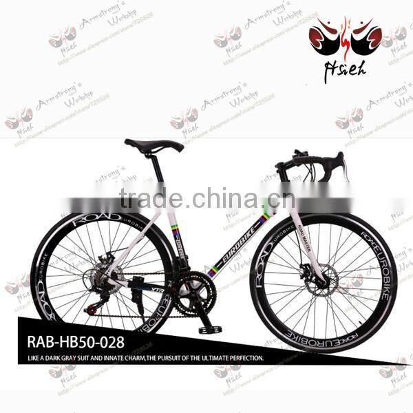 SHEEP HORN HANDLEBAR white 700c road racing aluminum alloy bicycle