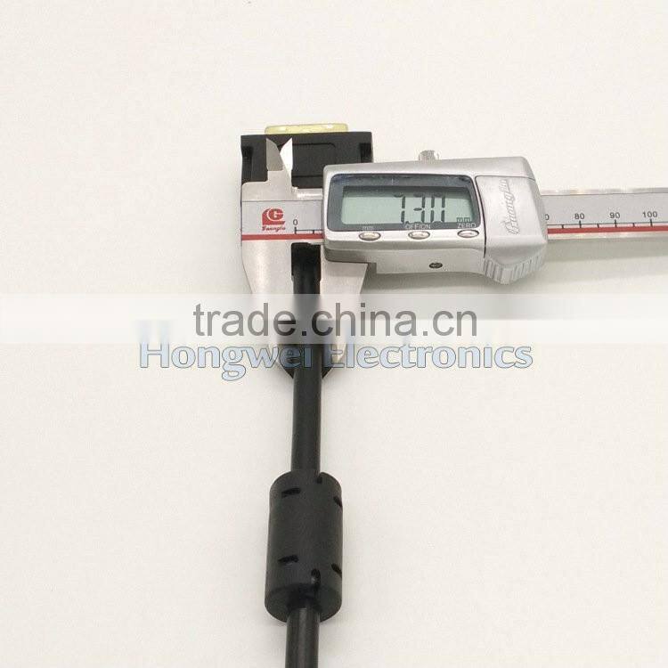 Blue-rays player HDTV digital cables video wire customized gold plated DVI cables