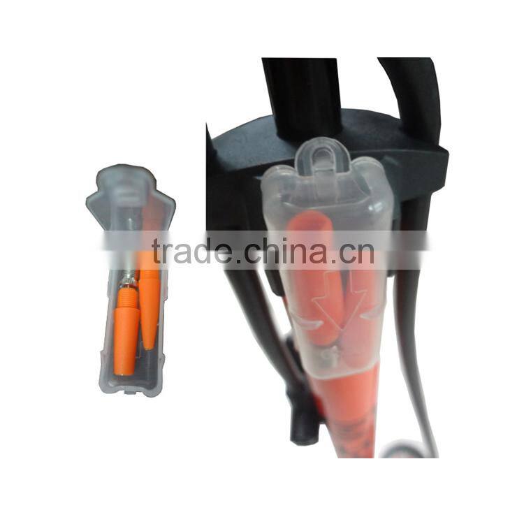 10 bar iron bicycle floor pump with guage,bicycle foot pump