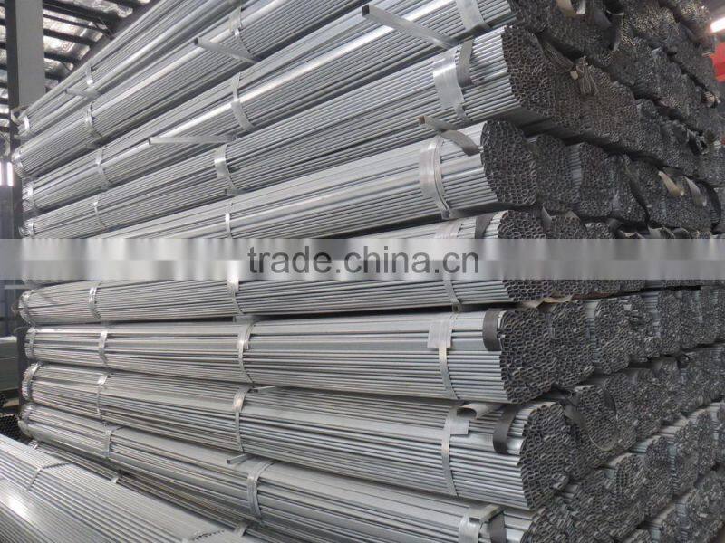Small galvanized pipe