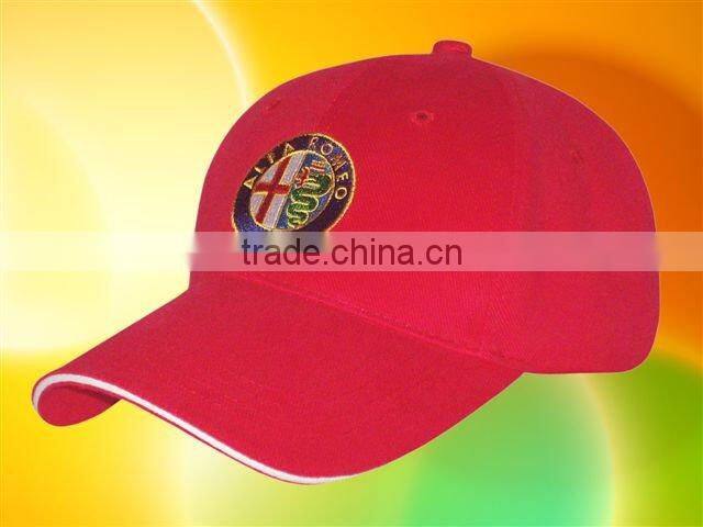 caps and t-shi logo with printing