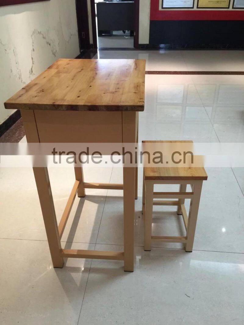 school furniture school desk and chair HXZY067 wood desk