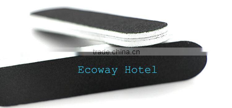 Wooden emery hotel sponge disposable nail file