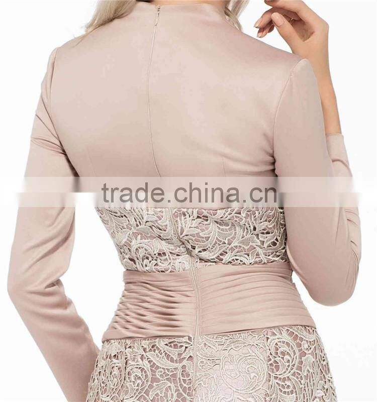 Hot Selling Vintage Long Sleeve Mermaid 2016 Evening Wedding Dress