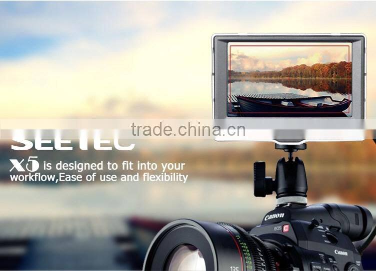 Aluminum panel false colors function mirror image small 5 inch tft color screen lcd monitor intraoral camera