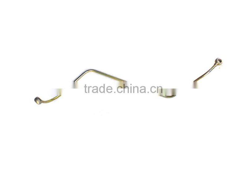 Turbocharger inlet iron oil pipe JMC Transit auto car pressured inlet fuel iron oil tubing JMC pickup truck auto spare parts