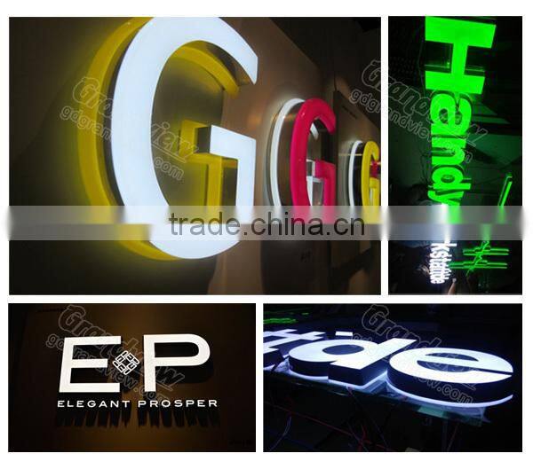 Customized High Quality Frontlit 3D LED Signboard