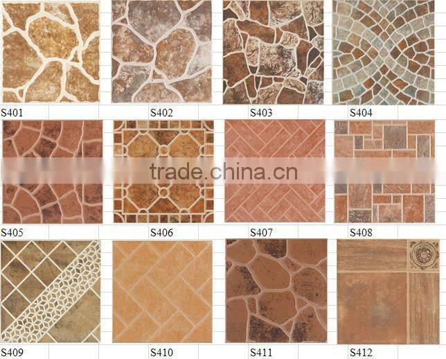 Beige Non Slip Cheap Outdoor Tile 40x40