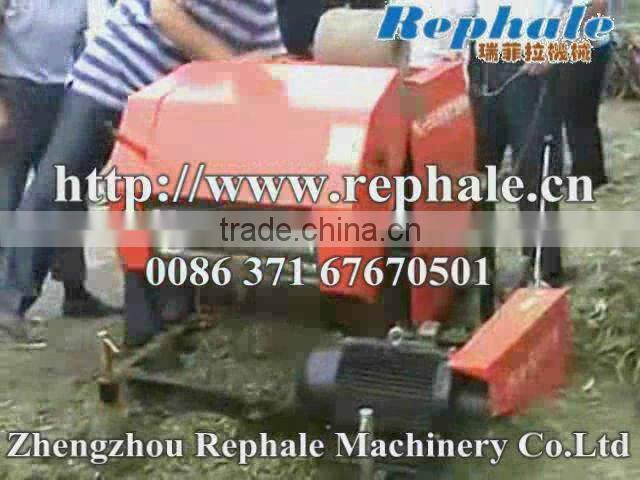 farm use mobile or horizontical type corn straw, hay, grass, wheat, rice straw round bundling machine and straw baler for silage