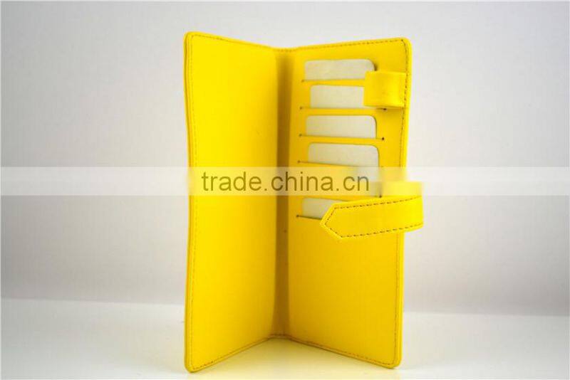 Newest popular fashion design exquisite leather women wallet 2015