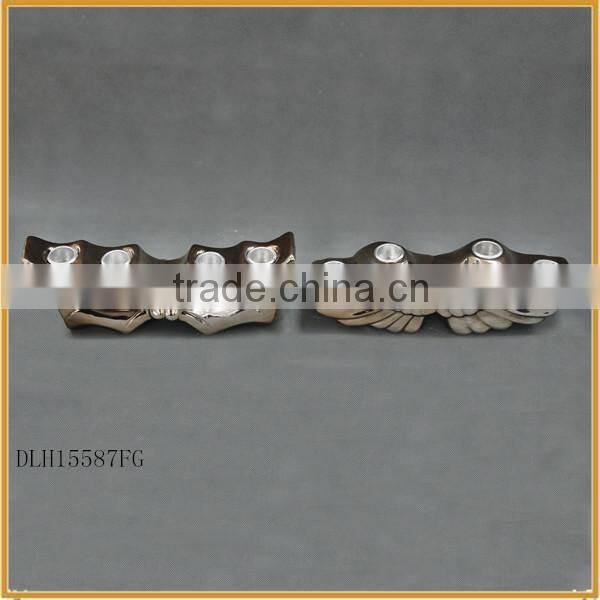 handmade tealight holder ceramic angel wings