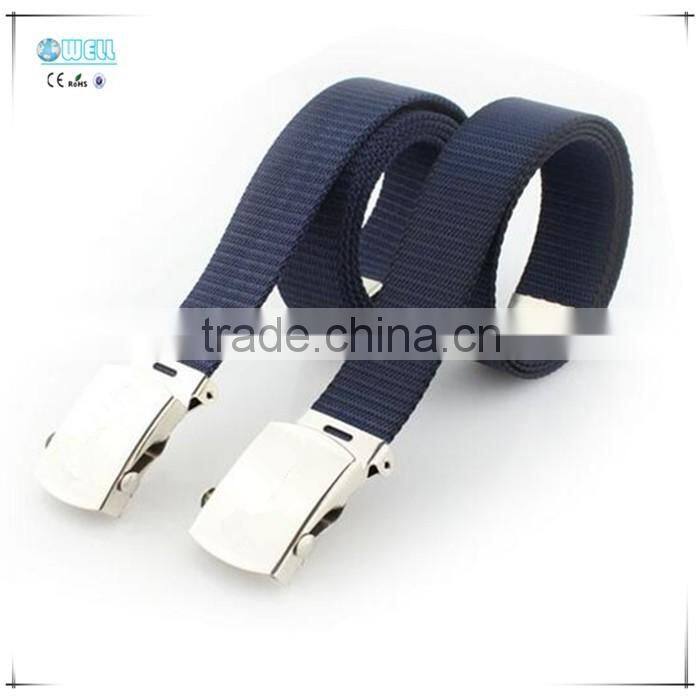 Colorful Pin Buckle Kids Chastity Belt Elastic PU Belt Canvas Belts