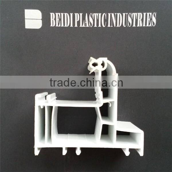 80-60 new building construction materials Can film laminated pvc profile vinyl material