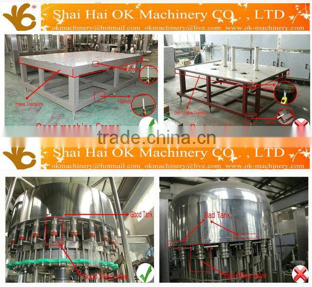 KK-11 3 in 1 carbonated soda water filling machine