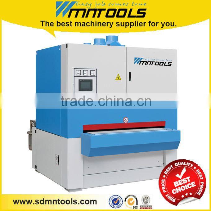 Wood primer sanding machine , wide belt sander