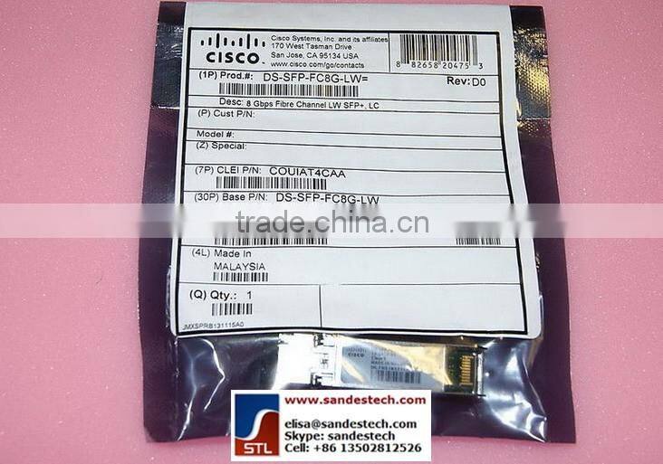 CISCO DS-SFP-FC8G-LW 8Gb SFP+ 10Km LW DS-SFP-FC8G-LW= 10-2459-01 8Gbps Fibre Channel LW SFP+ LC CISCO optical transceiver