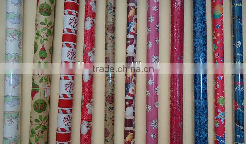 Laser printing gift wrapping paper