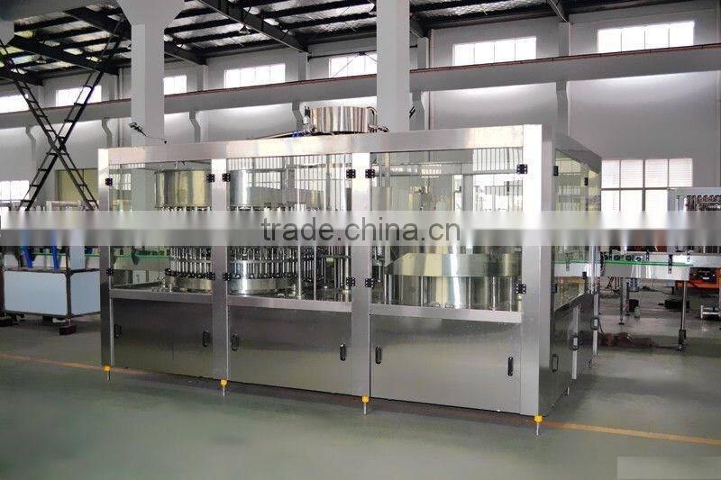 small capacity 3in1 mineral spring water production line/plant