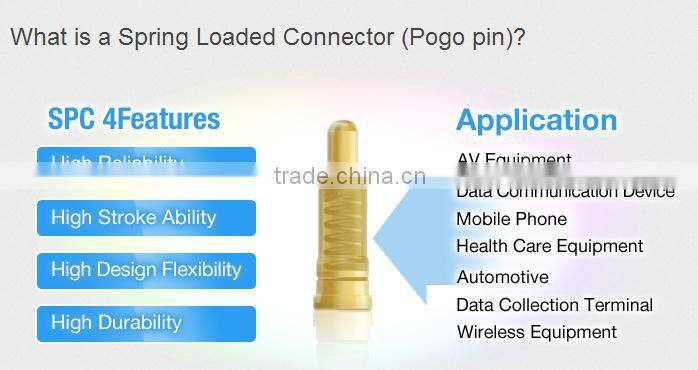5pin connector pogo pin connector PCB connector