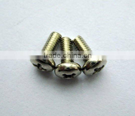 M4 Carbon Steel Pan Head Phillips Screw