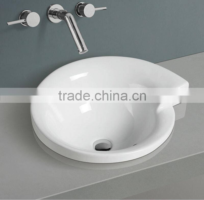 HM-M-15 Modern bathroom cabinet art ceramic basin