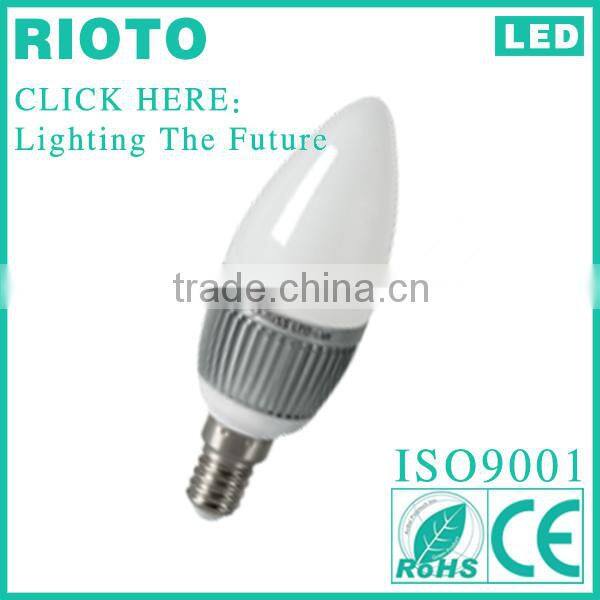 CE ROHS BV SASO China supplier 3W LED candel lighting high quality 2years warranty