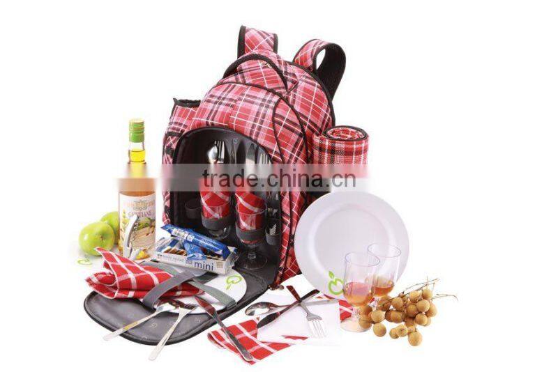 Picnic Ware Set Thermos Picnic Bag