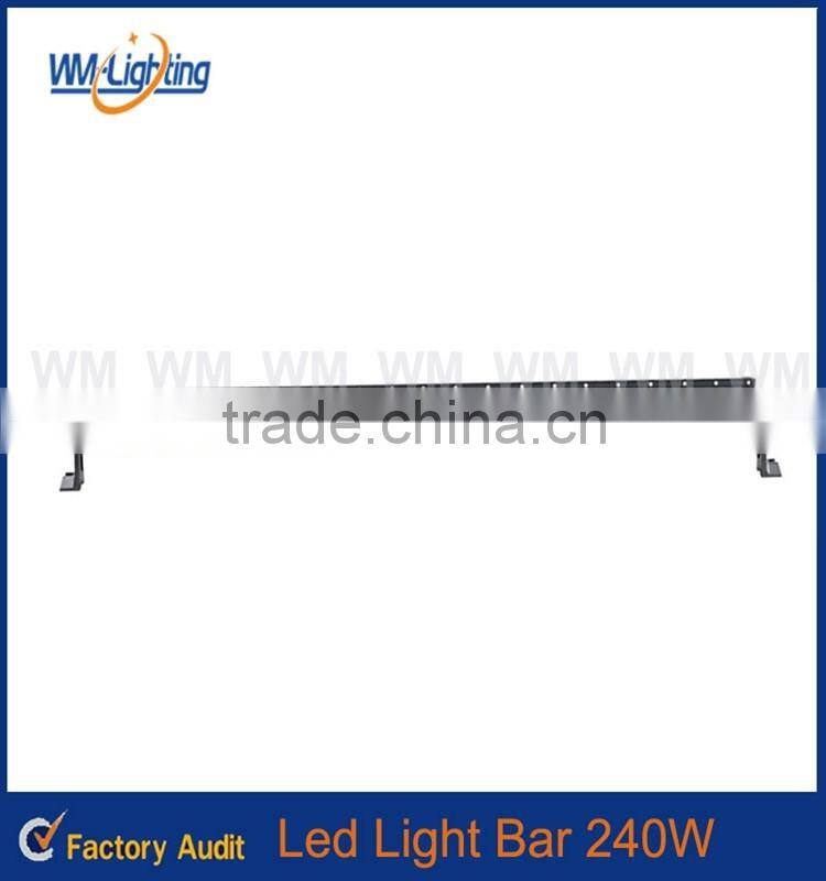 Wholesale 42inch 240w led light bar, high lumen combo 240Watt led offroad light bar, high quality 40" 240W led light bar