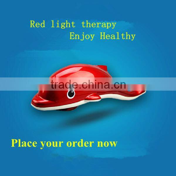 Pain relieve electric handheld dolphins massager