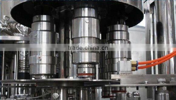 glass bottle monoblock sparkling wine filling machine