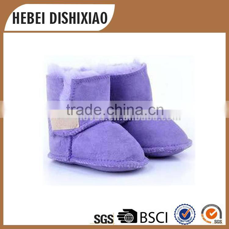 Suede Baby Shoes Fur Lined Baby Shoes Baby Cute Shoe