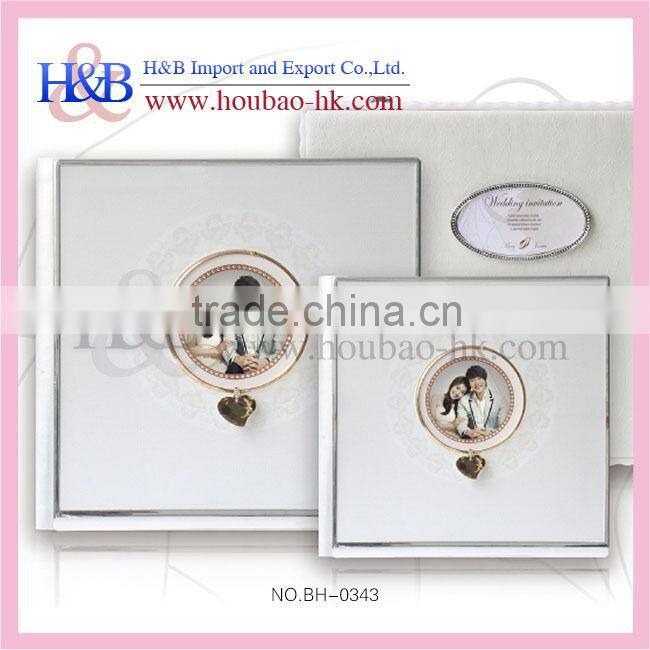 H&B delicate digital wedding photo album