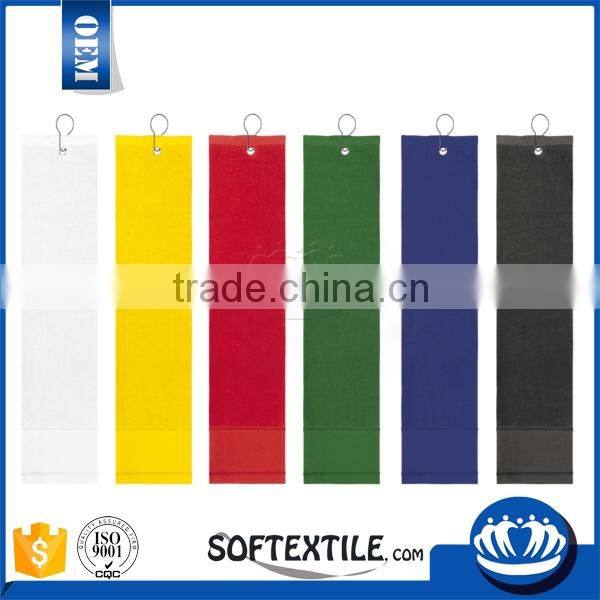 economic Multicolor selectable golf towel waffle