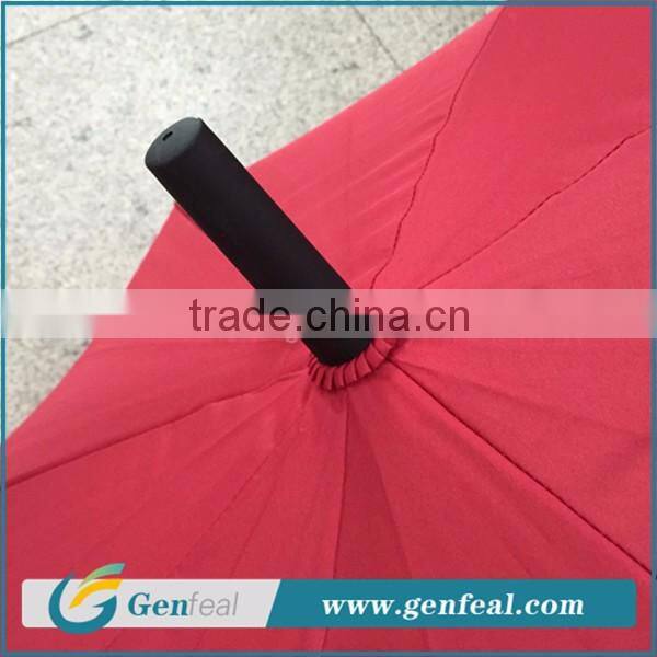 Hot sell 8 Panels promotional stick umbrellas with customized logo printing