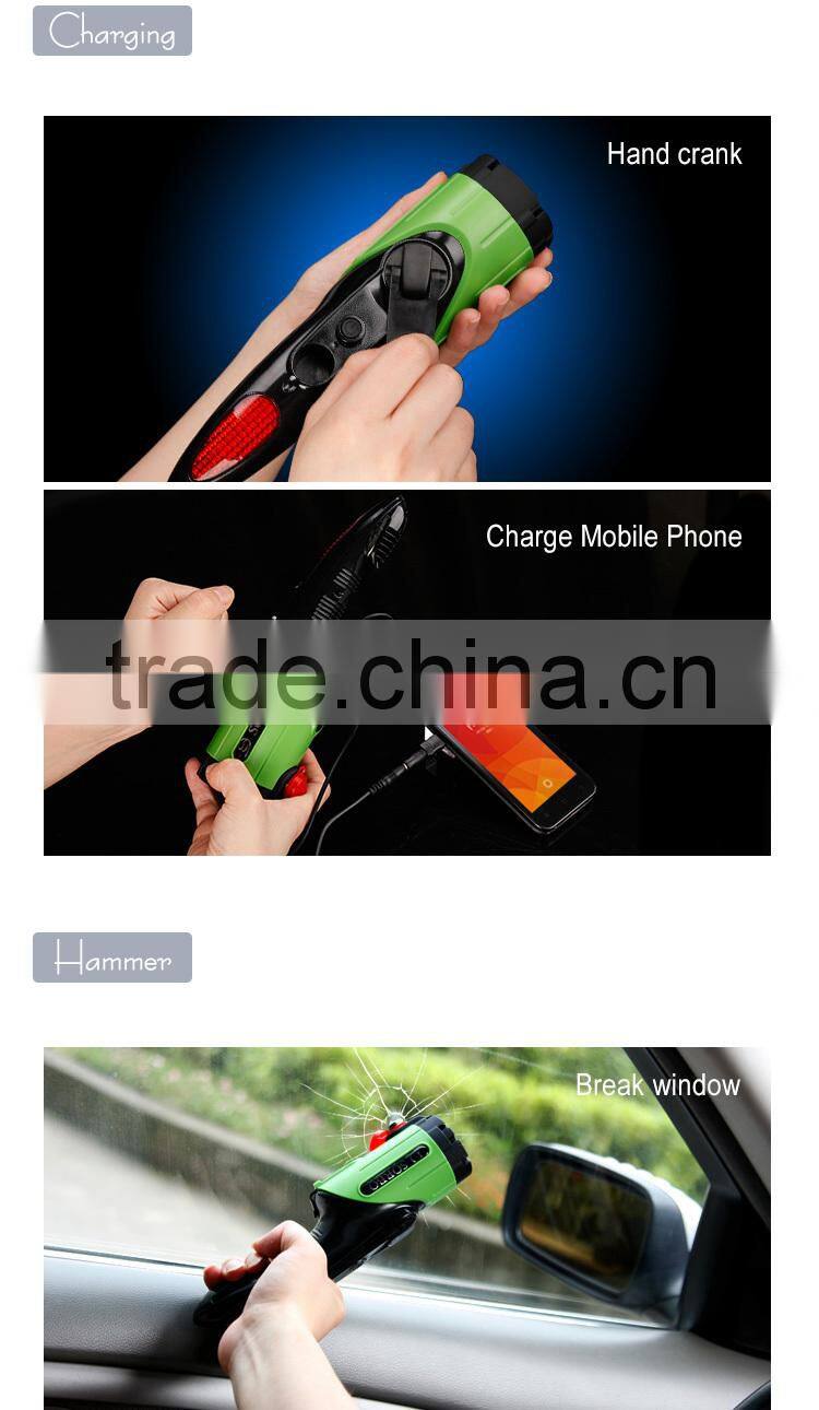 2016 Best Selling Car Emergency Tool, Car Hammer with Emergency Seat Belt Cutter