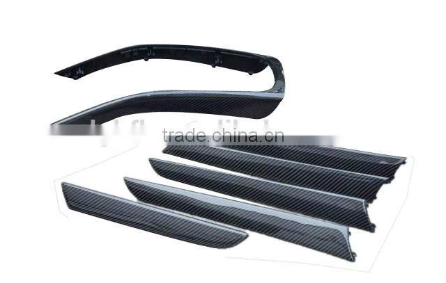 CARBON FIBER INTERIOR TRIM COMPLETE 6 PCS SET GENUINE OEM FOR AUDI A4 B8 2008-2012