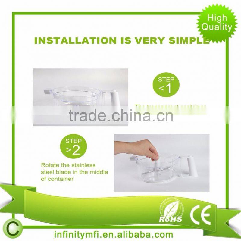 Professional Garlic Press Vegetable Chopper Garlic Mincer Slicer Press For Garlic Soft Vegetables Nuts Foods