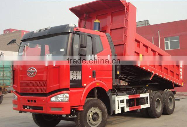 faw 6x4 330hp 10 tires tipper truck