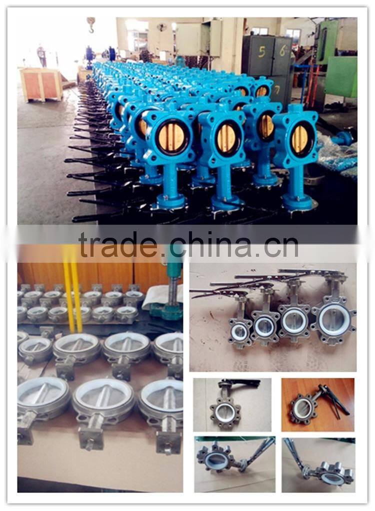 PTFE Lined Lug Butterfly Valve
