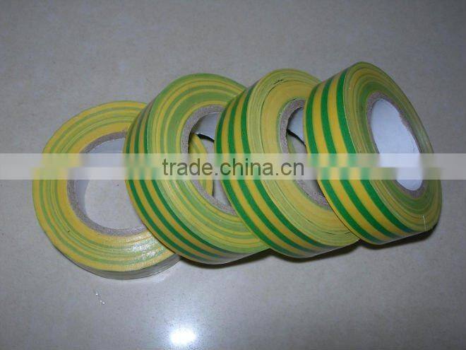 PVC yellow/green tape