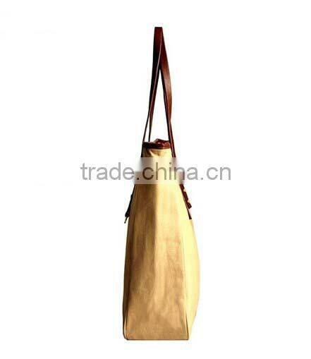 leisure canvas shopping bag