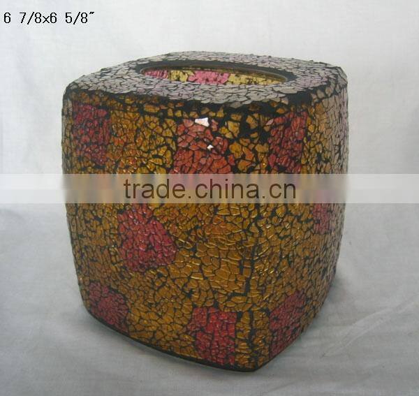 mosaic glass bathroom sets