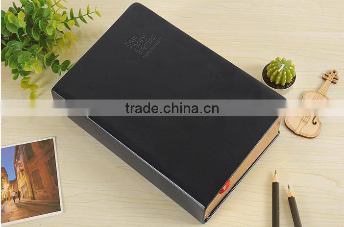 Imitation Leather Thick Notebook With dark color